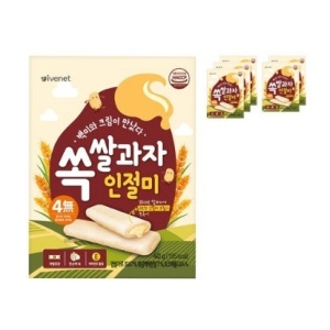 아이배냇 쏙쌀과자 인절미 40g (2개)_이미지