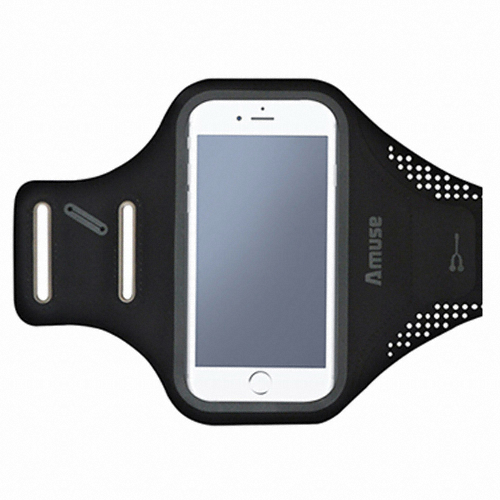 넥소 어뮤즈 5.5인치 스마트폰 카드수납형 암밴드 NCS-02-BLK_이미지