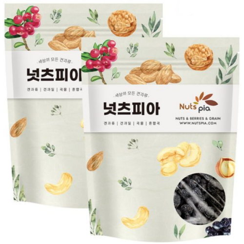  넛츠피아 건블루베리 200g [2개]