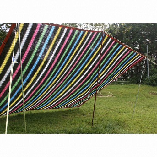 이드나인 레인보우 이중직 사면봉제 차광막 (3x4m)_이미지