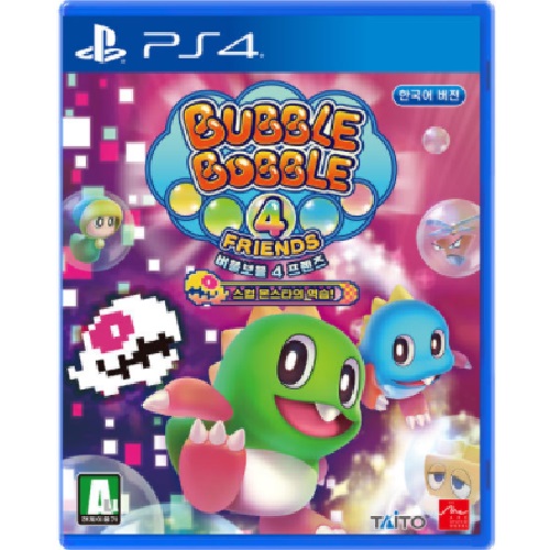 버블보블 4 프렌즈: 스컬 몬스타의 역습! PS4 한글판_이미지