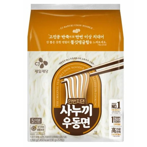 CJ제일제당 만번치댄 사누끼 우동면 1.15kg (1개)_이미지