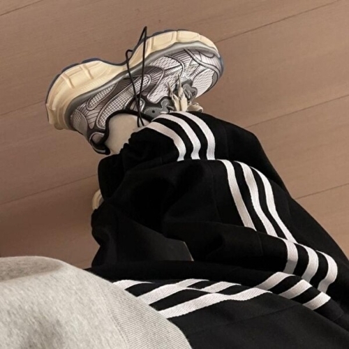 패션 착용 트레이닝 와이드 팬츠 루즈핏 운동 바지 47588221