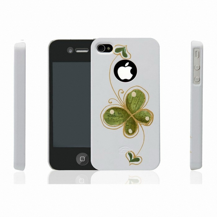 아이커버 SNAP ON HAND PRINTING BH CASE WHITE (아이폰4/4S)_이미지