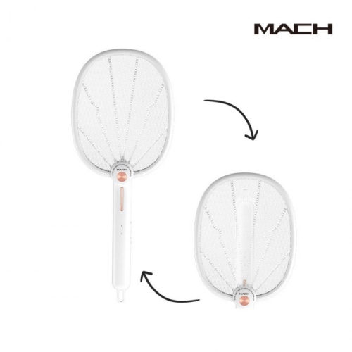 마하 접이식 usb 충전식 전기 모기채 전자 파리채 모기 퇴치 해충 벌레 모기퇴치기 해충퇴치기 MACH 접이식 모기채 MACH .._이미지