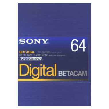 SONY BCT-D64L Betacam 64분 DV테이프 (10개)_이미지