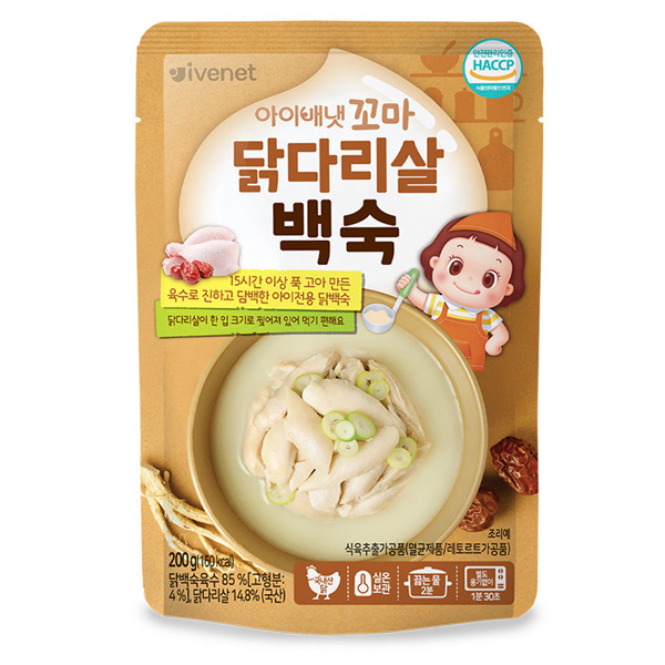 꼬마 닭다리살 백숙 200g