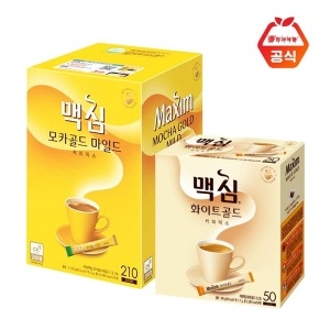 모카골드 210개입 + 화이트골드 50개입 혼합구성