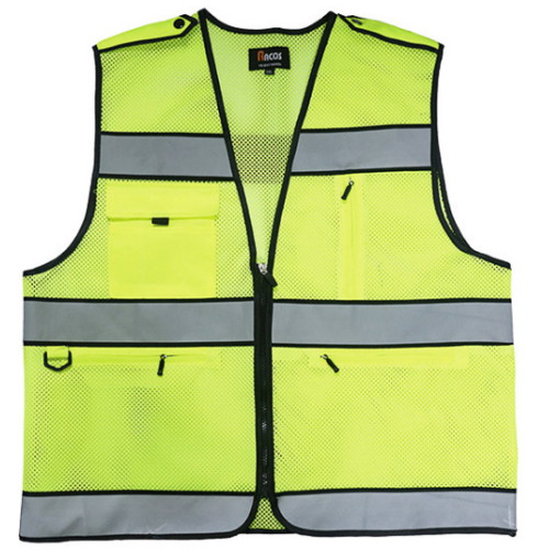 라코스 3반사 신호수 고급 망사조끼 RC-2435