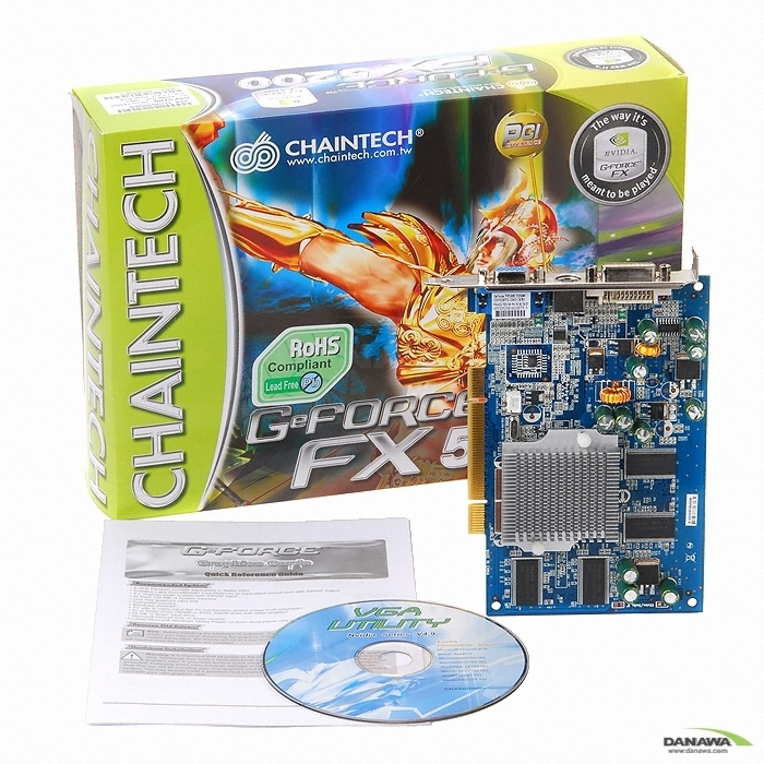 Chaintech 지포스FX 5200 GSP5200 256MB PCI_이미지