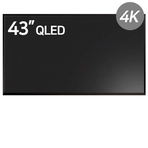 삼성전자 QLED KQ43QC68AFXKR (풀모션 슬림핏 벽걸이)_이미지