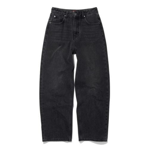 LEE 우먼 릴랙스드핏 데님 팬츠 블랙 LE2601IP72BK 236047