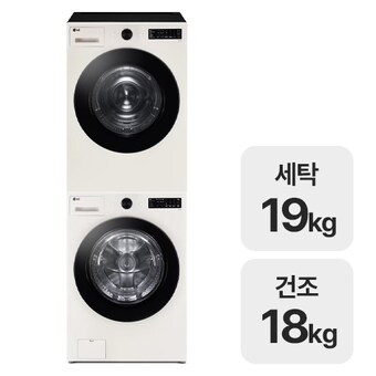 LG전자 트롬 오브제컬렉션 FG19EN + RG18EN