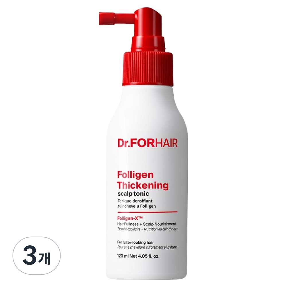 닥터포헤어 폴리젠 씨크닝 스칼프 토닉 120ml (3개)
