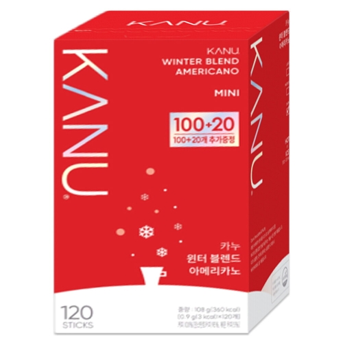 동서식품 카누 윈터 블렌드 미니 아메리카노 120개입_이미지