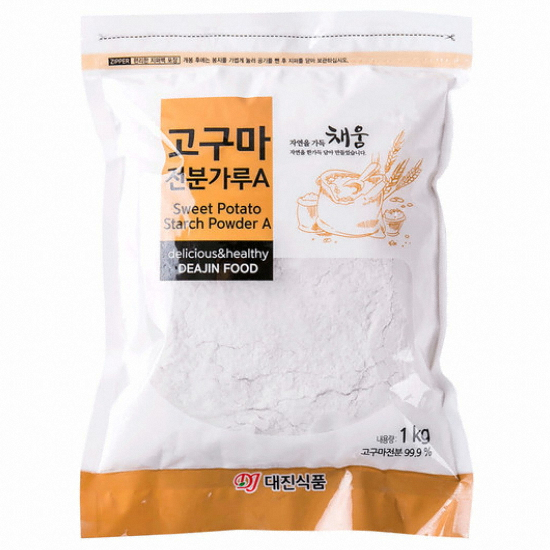 대진식품 고구마전분가루A 1kg (1개)