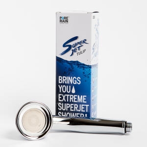 퓨어레인 PR-SJT 슈퍼젯 튤립 초강력 수압상승 샤워기