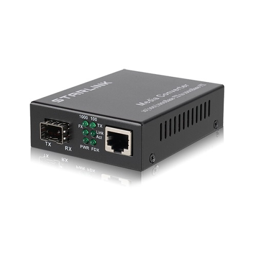 유비큐넷 STARLINK G3-SFP-BX-U 1코어 LC 기가 싱글모드 광 컨버터_이미지