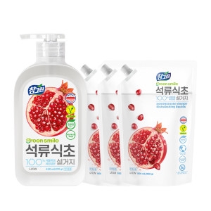 참그린 석류식초 470g (450ml) + 리필 900g (860ml)