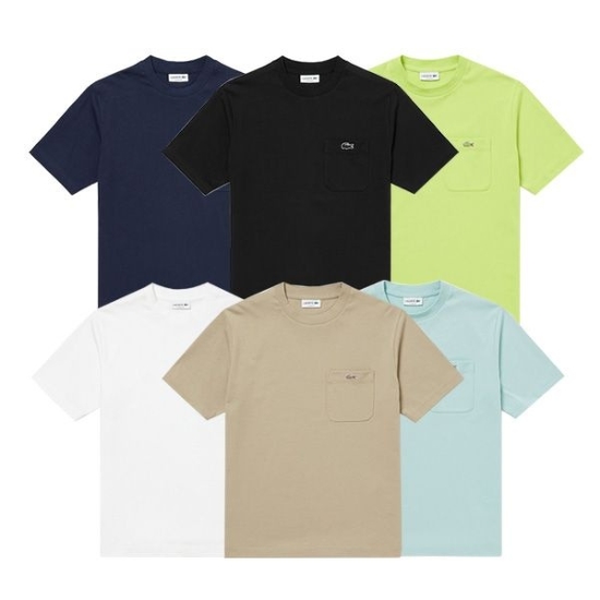 라코스테 클락 포켓 반팔 티셔츠 TH5807