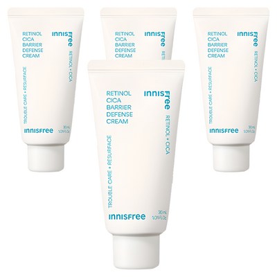 아모레퍼시픽 이니스프리 레티놀 시카 흔적 장벽 크림 30ml (4개)