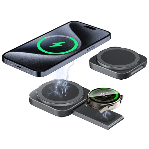 2in1 플립앤폴드 맥세이프 무선충전기 IMC03A