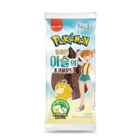 SPC삼립 돌아온 포켓몬빵 이슬의 초코파운드 95g (1개)