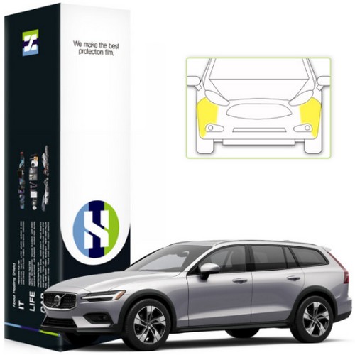 힐링쉴드  프론트범퍼 PPF 보호필름 볼보 V60 크로스 컨트리 2023년 전용