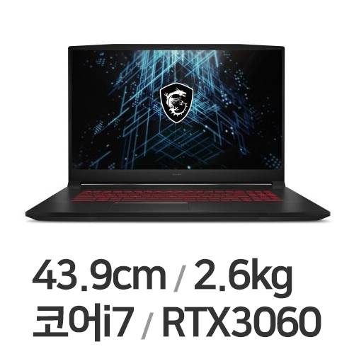 MSI GF시리즈 Sword GF76 A11UE 베이직 WIN11 32GB램 (SSD 512GB)