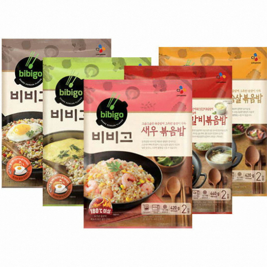 CJ제일제당 비비고 볶음밥 5종세트 (1세트)