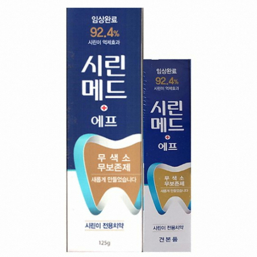 시린메드 에프 치약 125g + 30g (3세트)_이미지