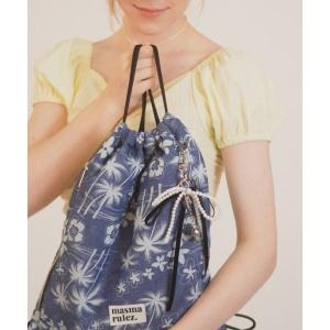 마스마룰즈 MASMARULEZ Gym sack string bag hawaii denim 121171