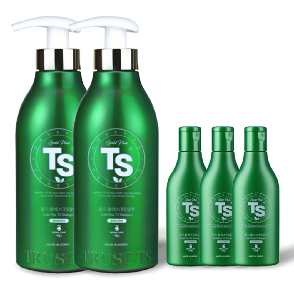 TS 골드플러스 TS 샴푸 500g+100g (500g 2개+100g 3개)_이미지