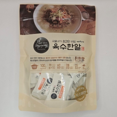 해통령 육수한알 진한맛 100g(4gx25입) (6개)_이미지