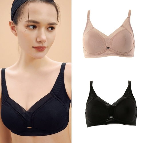 최상의 편안함가볍고 매끄럽고 노와이어 몰드 브래지어_WBRX301AB