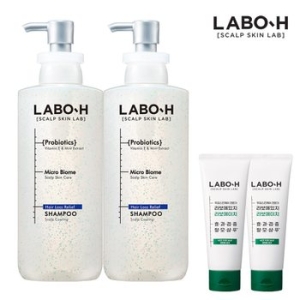 탈모증상완화 샴푸 두피쿨링 400ml 2개+샴푸 112ml 2개 증정