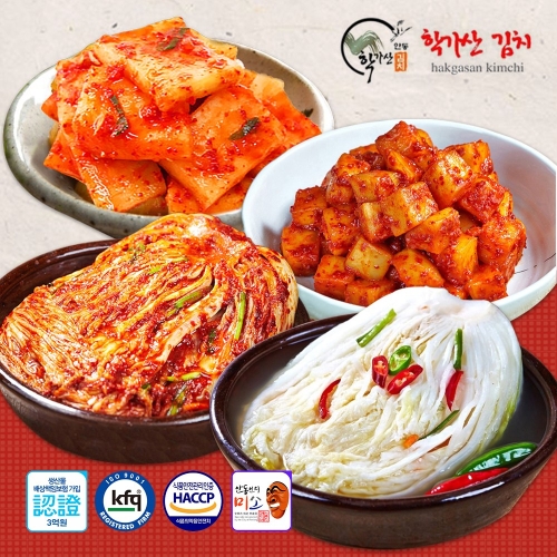 대상수상김치 배추 포기김치 깍두기 석박지 백김치 맛김치 다진김치 종류별