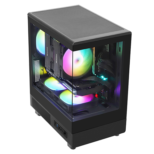 darkFlash DB330M RGB 강화유리 (블랙)_이미지