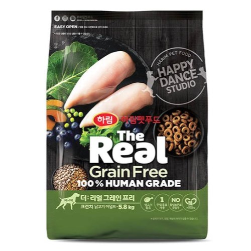 하림펫푸드 더리얼 독 크런치 닭고기 어덜트 200g (1개)