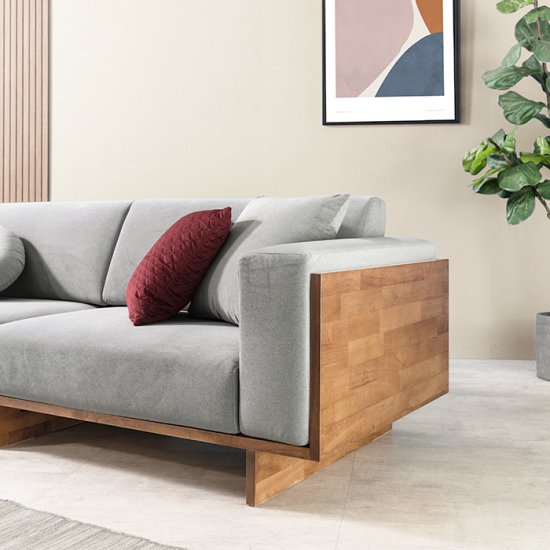 에싸 알토 카시미라 패브릭 소파 3.5인용 (스툴별도)_이미지