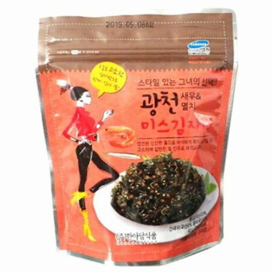 한아담식품 광천 미스 김자반 새우&멸치 40g (20개)_이미지