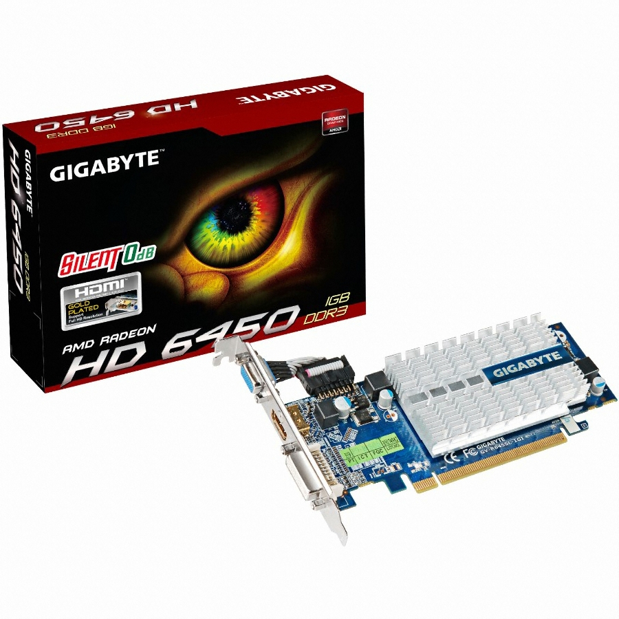 GIGABYTE 라데온 HD 6450 UD2 D3 1GB Silent 0dB_이미지