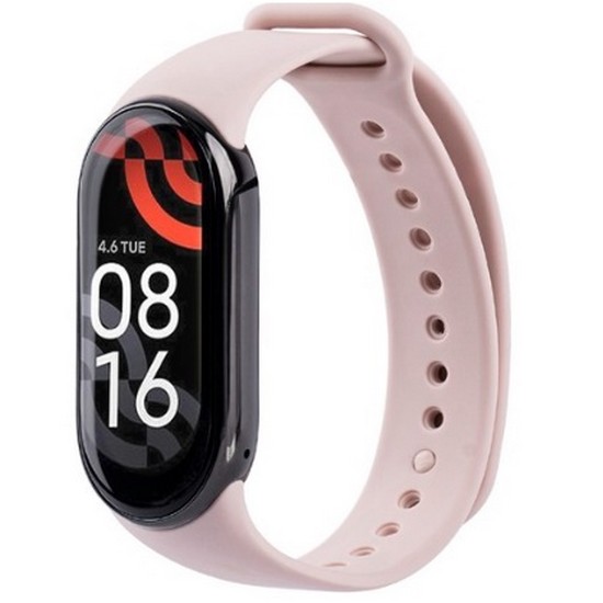 누아트 샤오미 미밴드 8 실리콘 밴드 (핑크샌드)_이미지