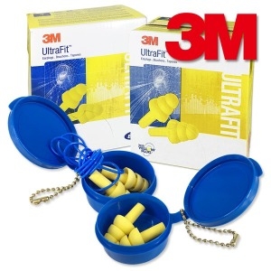 3M  Ultra Fit 340 시리즈 재사용 귀마개 위드 케이스