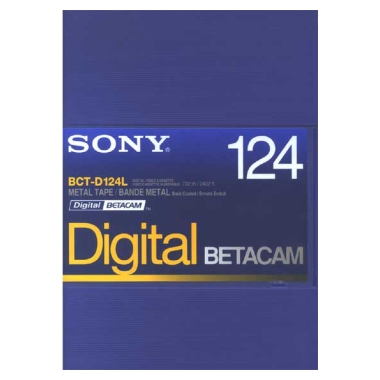 SONY BCT-D124L Betacam 124분 DV테이프 (10개)_이미지