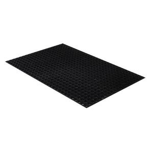 더크린 미끄럼방지 써클생고무현관매트 60X90cm 블랙_이미지
