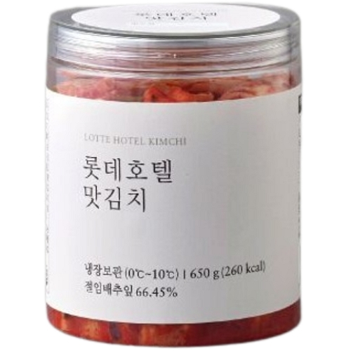 롯데호텔 맛김치 650g (1개)_이미지