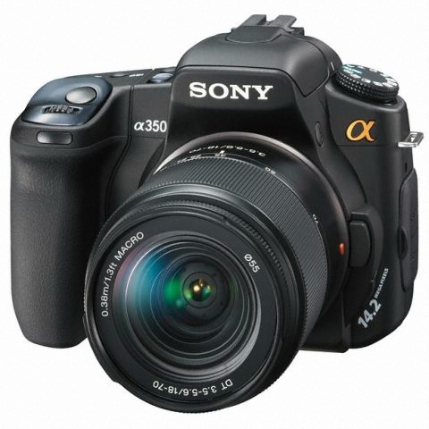 SONY 알파 A350 렌즈세트