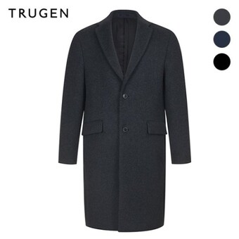 트루젠 모혼방 세미오버핏 롱<b>코트</b> TG8W0-MCL810