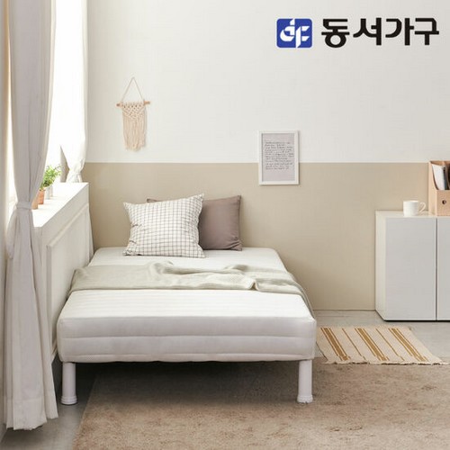 동서가구 솔트 심플 일체형 침대 SS (본넬스프링)_이미지